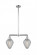 Geneseo - 2 Light - 21 inch - Polished Chrome - Stem Hung - Adjustable Island Light (3442|209-PC-G165-LED)