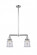 Canton - 2 Light - 21 inch - Polished Chrome - Stem Hung - Adjustable Island Light (3442|209-PC-G182)