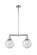 Beacon - 2 Light - 25 inch - Polished Chrome - Stem Hung - Adjustable Island Light (3442|209-PC-G204-8)