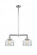 Bell - 2 Light - 21 inch - Polished Chrome - Stem Hung - Adjustable Island Light (3442|209-PC-G72)