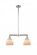 Fulton - 2 Light - 21 inch - Polished Nickel - Stem Hung - Adjustable Island Light (3442|209-PN-G171)