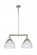 Seneca Falls - 2 Light - 21 inch - Polished Nickel - Stem Hung - Adjustable Island Light (3442|209-PN-G222-LED)