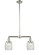 Colton - 2 Light - 22 inch - Polished Nickel - Stem Hung - Adjustable Island Light (3442|209-PN-G302)