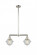 Oxford - 2 Light - 24 inch - Polished Nickel - Stem Hung - Adjustable Island Light (3442|209-PN-G534-LED)
