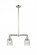 Bell - 2 Light - 21 inch - Polished Nickel - Stem Hung - Adjustable Island Light (3442|209-PN-G54-LED)