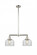 Bell - 2 Light - 21 inch - Polished Nickel - Stem Hung - Adjustable Island Light (3442|209-PN-G72)