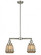 Chatham - 2 Light - 21 inch - Brushed Satin Nickel - Stem Hung - Adjustable Island Light (3442|209-SN-G146-LED)