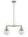 Beacon - 2 Light - 23 inch - Brushed Satin Nickel - Stem Hung - Adjustable Island Light (3442|209-SN-G204-6)