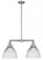 Seneca Falls - 2 Light - 21 inch - Brushed Satin Nickel - Stem Hung - Adjustable Island Light (3442|209-SN-G222-LED)