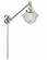 Oxford - 1 Light - 8 inch - Brushed Satin Nickel -Adjustable Swing Arm (3442|237-SN-G534)