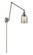Bell - 1 Light - 8 inch - Brushed Satin Nickel -Adjustable Swing Arm (3442|238-SN-G58)