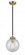 Beacon - 1 Light - 8 inch - Black Antique Brass - Stem hung - Mini Pendant (3442|284-1S-BAB-G204-8-LED)