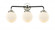 Beacon - 3 Light - 24 inch - Black Polished Nickel - Bath Vanity Light (3442|284-3W-BPN-G201-6-LED)
