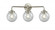 Beacon - 3 Light - 24 inch - Brushed Satin Nickel - Bath Vanity Light (3442|284-3W-SN-G204-6-LED)