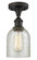 Caledonia - 1 Light - 5 inch - Oil Rubbed Bronze - Semi-Flush Mount (3442|516-1C-OB-G259)