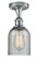 Caledonia - 1 Light - 5 inch - Polished Chrome - Semi-Flush Mount (3442|516-1C-PC-G257)