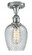 Salina - 1 Light - 6 inch - Polished Chrome - Semi-Flush Mount (3442|516-1C-PC-G292)