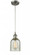 Caledonia - 1 Light - 5 inch - Brushed Satin Nickel - Cord hung - Mini Pendant (3442|516-1P-SN-G259-LED)