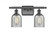 Caledonia - 2 Light - 15 inch - Oil Rubbed Bronze - Bath Vanity Light (3442|516-2W-OB-G257)