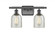 Caledonia - 2 Light - 15 inch - Oil Rubbed Bronze - Bath Vanity Light (3442|516-2W-OB-G259)