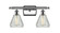 Conesus - 2 Light - 16 inch - Polished Chrome - Bath Vanity Light (3442|516-2W-PC-G275-LED)
