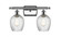 Salina - 2 Light - 16 inch - Polished Chrome - Bath Vanity Light (3442|516-2W-PC-G292)