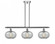 Gorham - 3 Light - 36 inch - Polished Chrome - Stem hung - Island Light (3442|516-3I-PC-G247-LED)