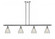 Conesus - 4 Light - 48 inch - Polished Chrome - Stem hung - Island Light (3442|516-4I-PC-G275-LED)