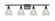 Conesus - 4 Light - 36 inch - Oil Rubbed Bronze - Bath Vanity Light (3442|516-4W-OB-G275-LED)
