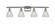 Conesus - 4 Light - 36 inch - Polished Chrome - Bath Vanity Light (3442|516-4W-PC-G275-LED)