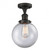 Beacon - 1 Light - 8 inch - Oil Rubbed Bronze - Semi-Flush Mount (3442|517-1CH-OB-G202-8-LED)