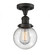 Beacon - 1 Light - 6 inch - Oil Rubbed Bronze - Semi-Flush Mount (3442|517-1CH-OB-G204-6)