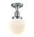 Beacon - 1 Light - 6 inch - Polished Chrome - Semi-Flush Mount (3442|517-1CH-PC-G201-6)