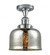 Bell - 1 Light - 8 inch - Polished Chrome - Semi-Flush Mount (3442|517-1CH-PC-G78)