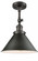 Briarcliff - 1 Light - 10 inch - Oil Rubbed Bronze - Adjustable Semi-Flush Mount (3442|201F-OB-M10-OB)