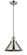 Briarcliff - 1 Light - 10 inch - Polished Nickel - Stem Hung - Mini Pendant (3442|201S-PN-M10-PN-LED)