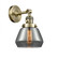 Fulton - 1 Light - 7 inch - Antique Brass - Adjustable Sconce (3442|203SW-AB-G173)