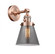 Cone - 1 Light - 6 inch - Antique Copper - Adjustable Sconce (3442|203SW-AC-G63)