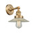 Halophane - 1 Light - 9 inch - Brushed Brass - Adjustable Sconce (3442|203SW-BB-G2)