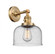 Bell - 1 Light - 8 inch - Brushed Brass - Adjustable Sconce (3442|203SW-BB-G74)