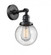 Beacon - 1 Light - 6 inch - Matte Black - Adjustable Sconce (3442|203SW-BK-G204-6)