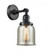 Bell - 1 Light - 5 inch - Matte Black - Adjustable Sconce (3442|203SW-BK-G58)