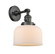 Bell - 1 Light - 8 inch - Oil Rubbed Bronze - Adjustable Sconce (3442|203SW-OB-G71)