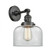 Bell - 1 Light - 8 inch - Oil Rubbed Bronze - Adjustable Sconce (3442|203SW-OB-G72)