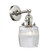 Colton - 1 Light - 6 inch - Polished Nickel - Adjustable Sconce (3442|203SW-PN-G302)