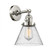 Cone - 1 Light - 8 inch - Polished Nickel - Adjustable Sconce (3442|203SW-PN-G44)