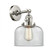 Bell - 1 Light - 8 inch - Polished Nickel - Adjustable Sconce (3442|203SW-PN-G72)