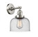 Bell - 1 Light - 8 inch - Polished Nickel - Adjustable Sconce (3442|203SW-PN-G74)