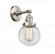 Beacon - 1 Light - 6 inch - Brushed Satin Nickel - Adjustable Sconce (3442|203SW-SN-G202-6)