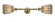 Chatham - 2 Light - 7 inch - Antique Brass - Adjustable Bath Vanity Light (3442|208L-AB-G146-LED)